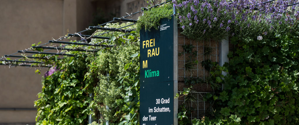 Freiraumzeit Stele