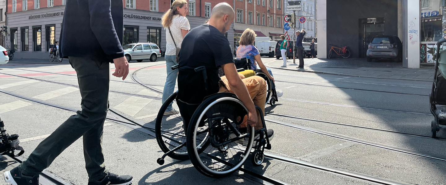 Inklusionsrundgänge Rollstuhl