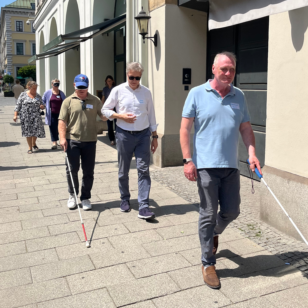 Inklusionsrundgänge Blind
