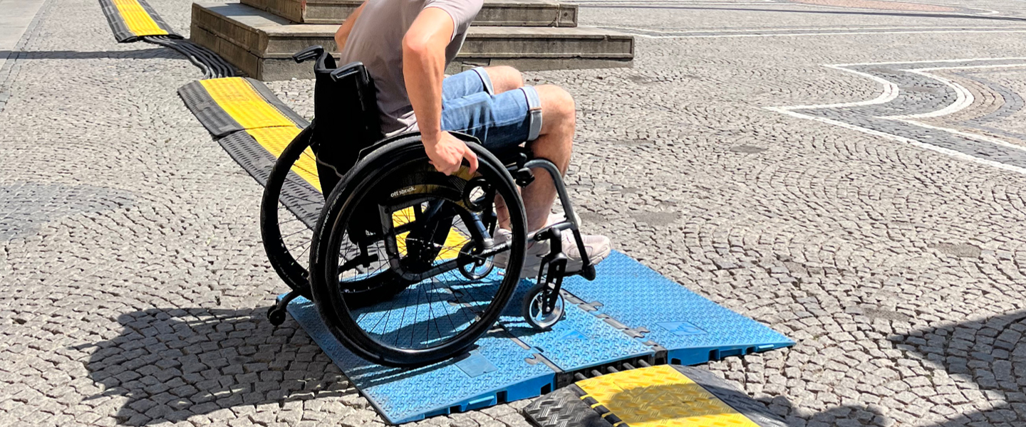 Inklusionsrundgang Rollstuhl