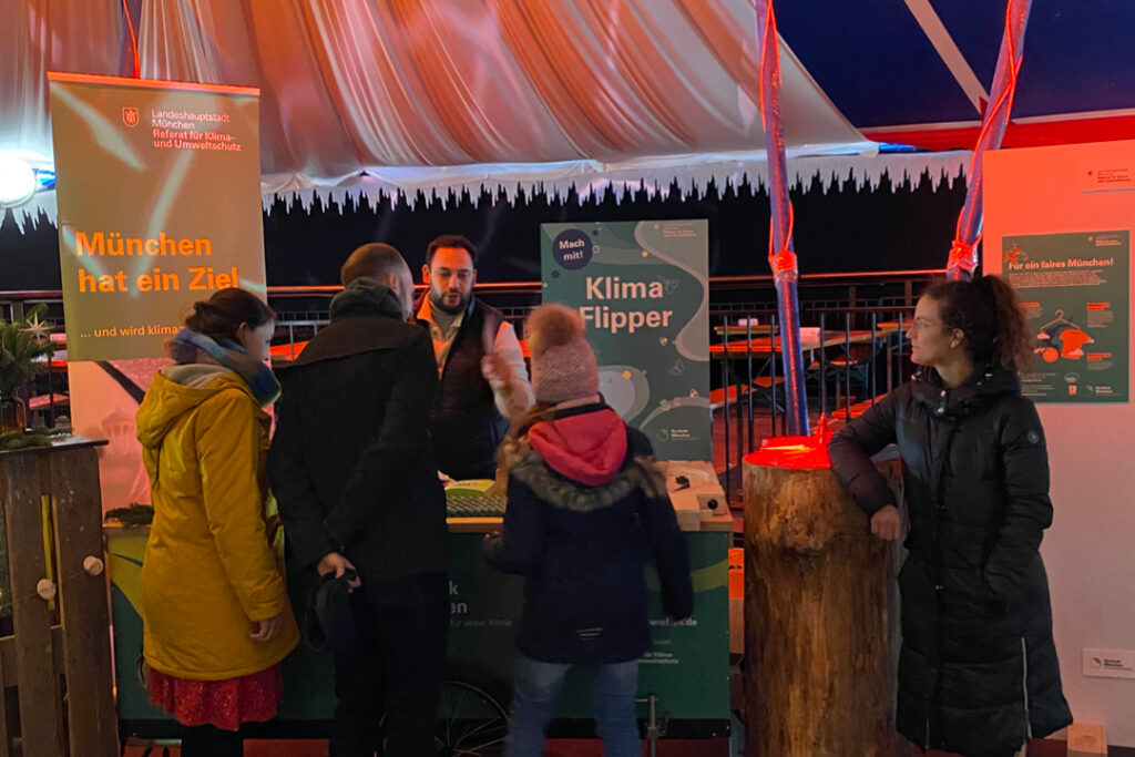 Re:think auf Münchens Weihnachtsmärkten